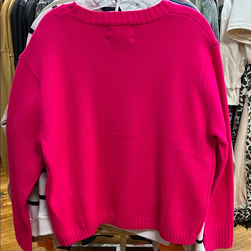 Panache Hot Pink Sweater - Picture 4 of 5